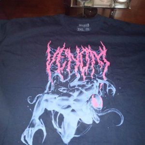 Marvel Venom Loot Crate Lootwear Black 3XL Shirt NWOT